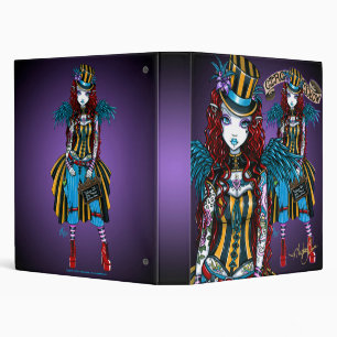 Classeur de numéro de cirque de tatouage de cirqu