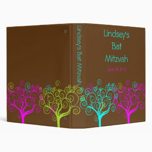 Classeur de organisation de bat mitzvah