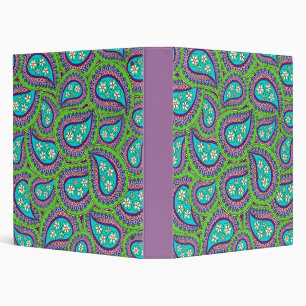 Classeur de Paisley de marguerite