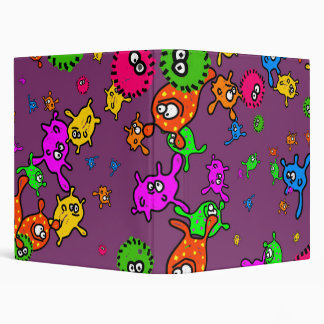 Classeur de papier peint de bactéries