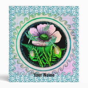 Classeur de papillon rose dragonfly