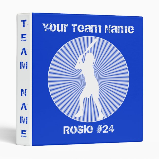 Classeur de pâte lisse du base-ball (Devant/Côté)