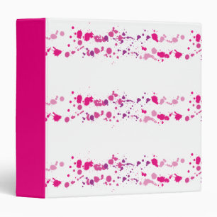 Classeur de peinture rose