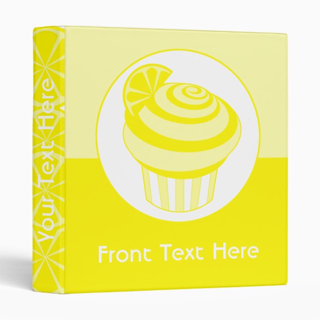 Classeur de petit gâteau de citron (Devant/Côté)