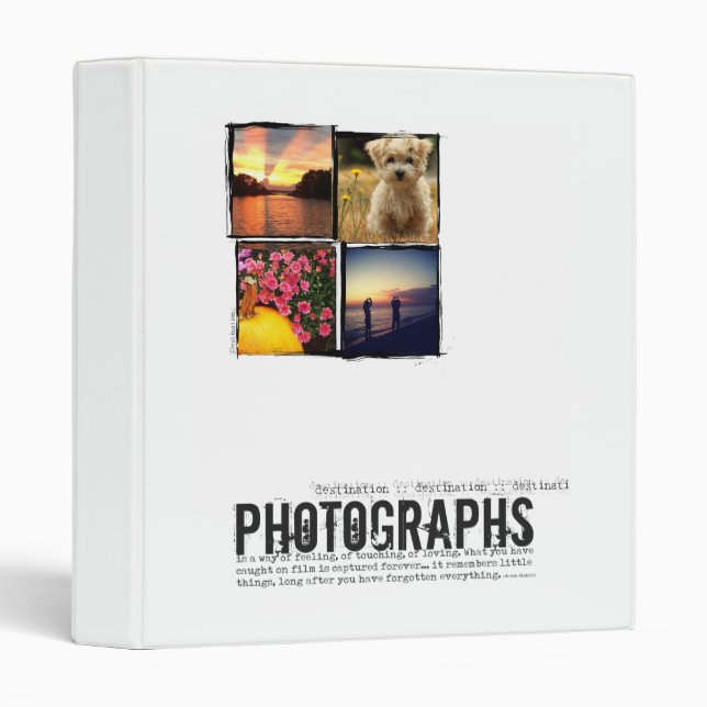 classeur de photo d'instagram (Devant/Côté)
