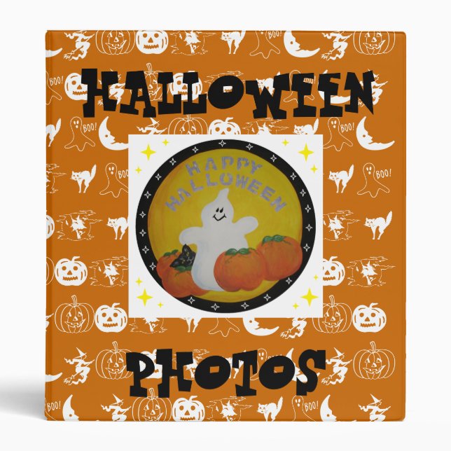 CLASSEUR DE PHOTOS DE HALLOWEEN (Devant)