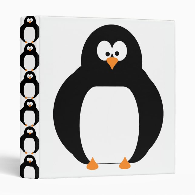 Classeur de pingouin (Devant/Côté)