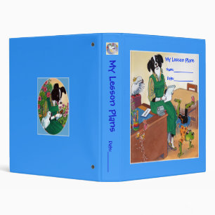 Classeur de plan de cours de Mlle Bindergarten