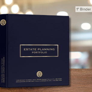 Classeur de planification immobilière et documents