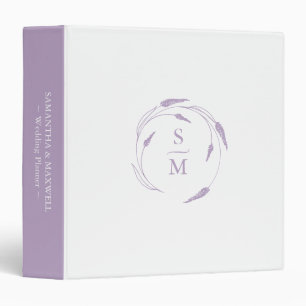 Classeur de planification mariage Botaniques perso