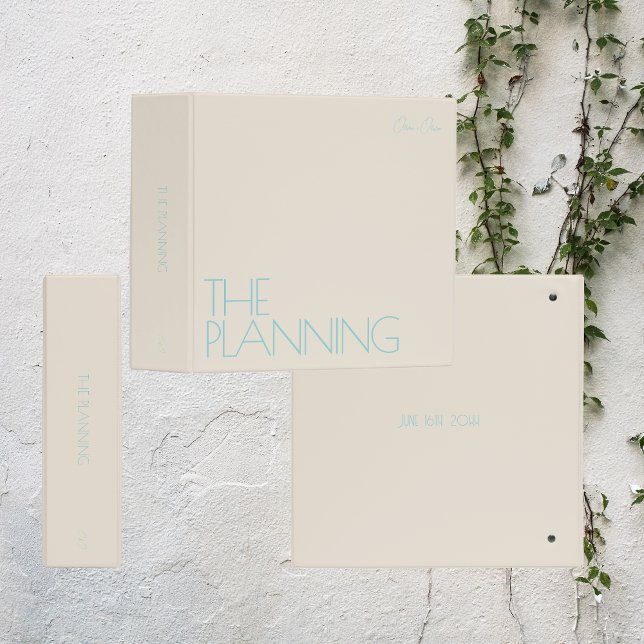 Classeur de planification Mariage tendance | avoin (Créateur téléchargé)