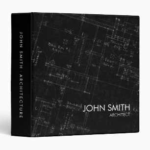 Classeur de plans d'étage d'architecture