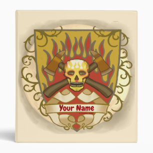 Classeur de pompier Flames Shield