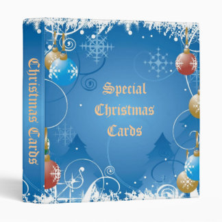 Classeur de porte-cartes de Noël