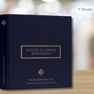 Classeur de portefeuille Elegant Estate Planning