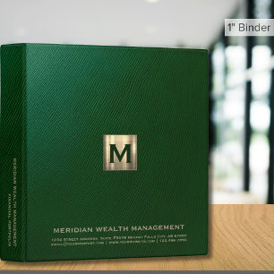 Classeur de portefeuille financier de luxe