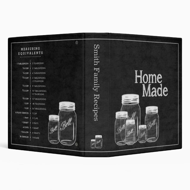 Classeur de pots de maçon de tableau (Arrière-plan)