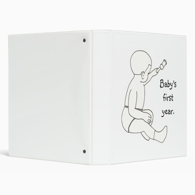 Classeur de première année du bébé pour parents (Arrière-plan)
