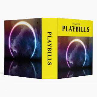 Classeur de programmes de théâtre