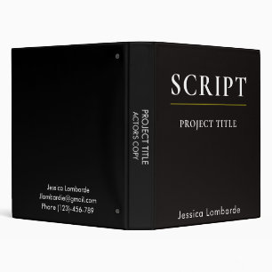 Classeur de projet Writer