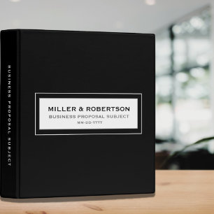 Classeur de proposition professionnelle