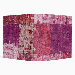 Classeur de puzzle de texture de couleurs