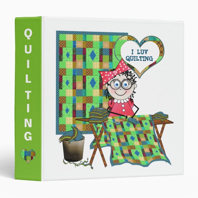 CLASSEUR DE QUILTER - PIQUANT AVEC LA MÉLODIE (Devant/Côté)