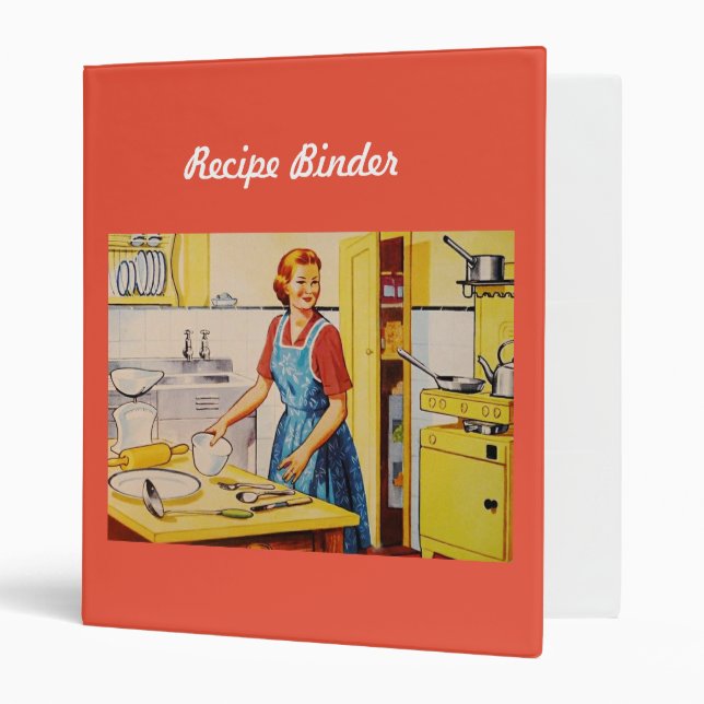 Classeur de recette (Devant/intérieur)