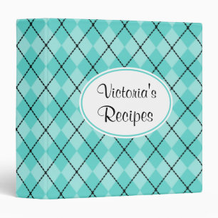 Classeur de Recette Aqua Retro