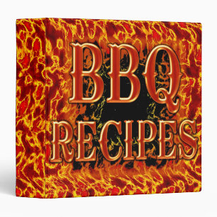 Classeur de recette BBQ 1,5 po