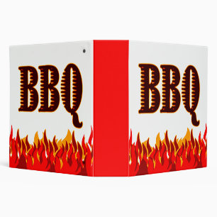 Classeur de recette BBQ Red Flames