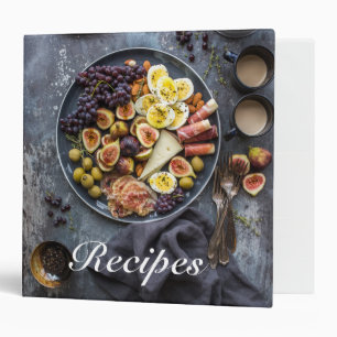 Classeur de recette - belle cuisine européenne