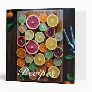 Classeur de recette - belles oranges