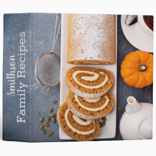 Classeur de recette citrouille Swirl Cake