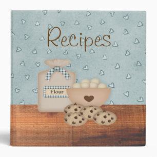 Classeur de recette de biscuits à chips de chocola