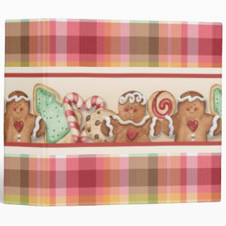Classeur de recette de biscuits de pain d'épice