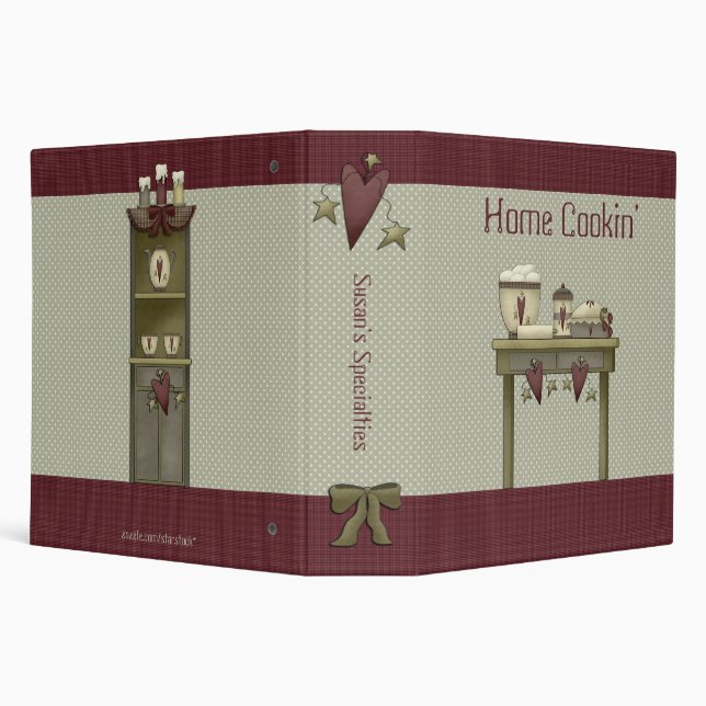 Classeur de recette de cuisine (Arrière-plan)