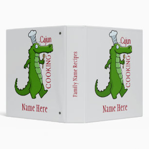 Classeur de recette de cuisine Cajun