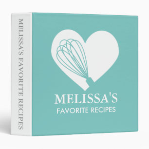 Classeur de recette de cuisson d'amour de