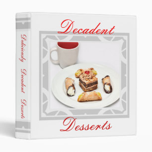 Classeur de recette de dessert