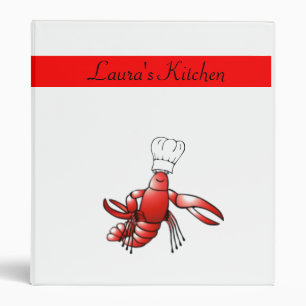 Classeur de recette de homard