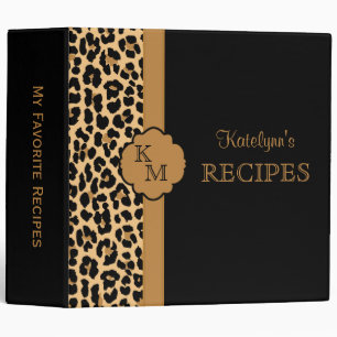 Classeur de recette de monogramme d'empreinte de