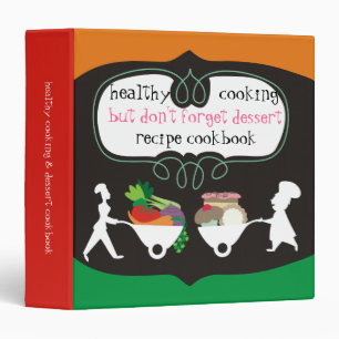 classeur de recette de nourritures de chef de