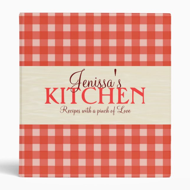 Classeur de recette de pique-nique (Devant)