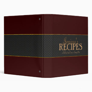 Classeur de recette de ruban