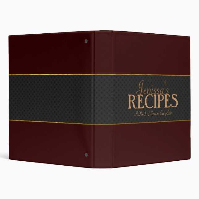 Classeur de recette de ruban (Arrière-plan)