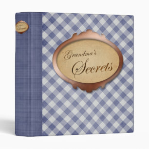 Classeur de recette des secrets de grand-mère 1"