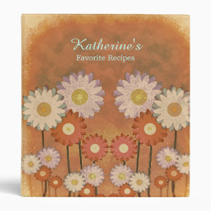 Classeur de recette Gerbera Daisy