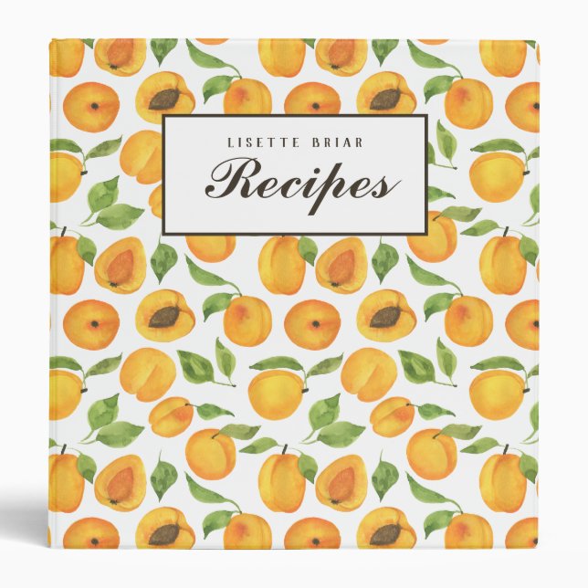 Classeur de recette Gold Apricot (Devant)