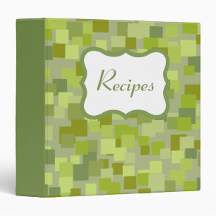 Classeur de recette Olive Retro